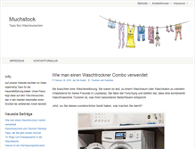 Tablet Screenshot of presse.muchstock.de